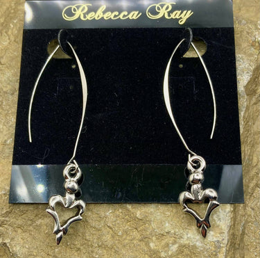 Heart Drop Earring